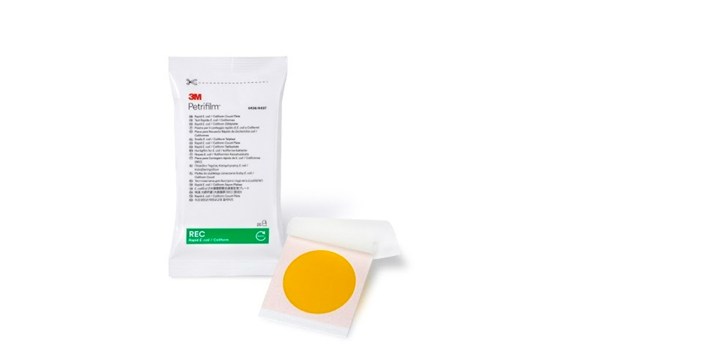 3M launches Faster E.coli and Coliforms count plate. Get your results in 18-24 hours!